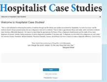 Tablet Screenshot of hospitalistcasestudies.com